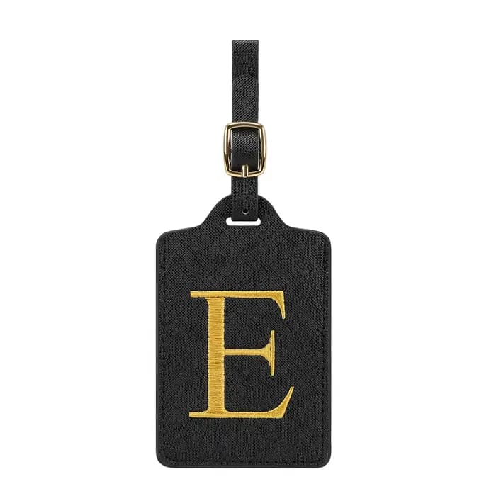 Étiquette à bagages personnalisée avec 26 lettres, étiquette nominative initiale pour valise, access