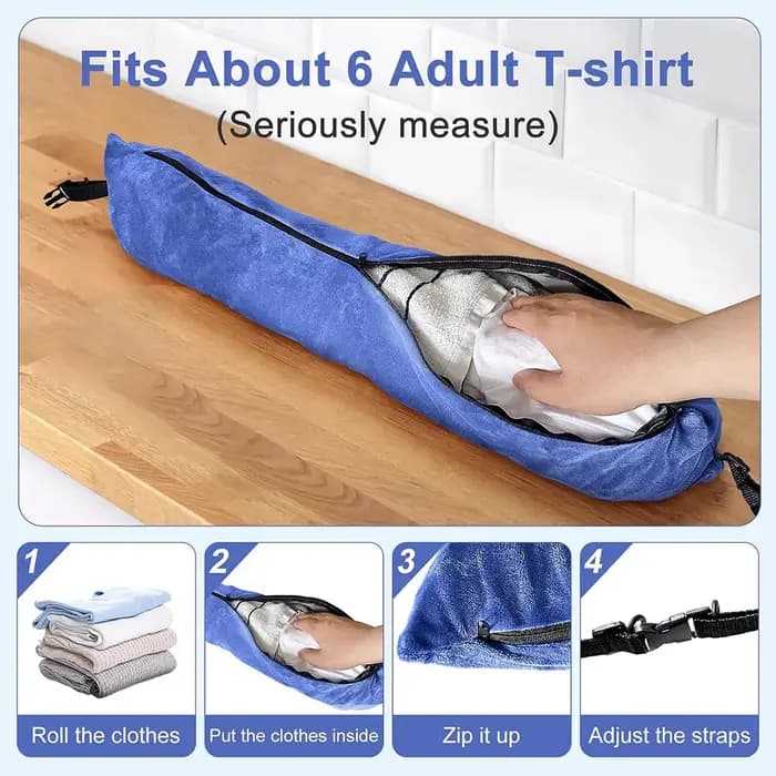 Sac de voyage multifonctionnel pour oreiller de cou