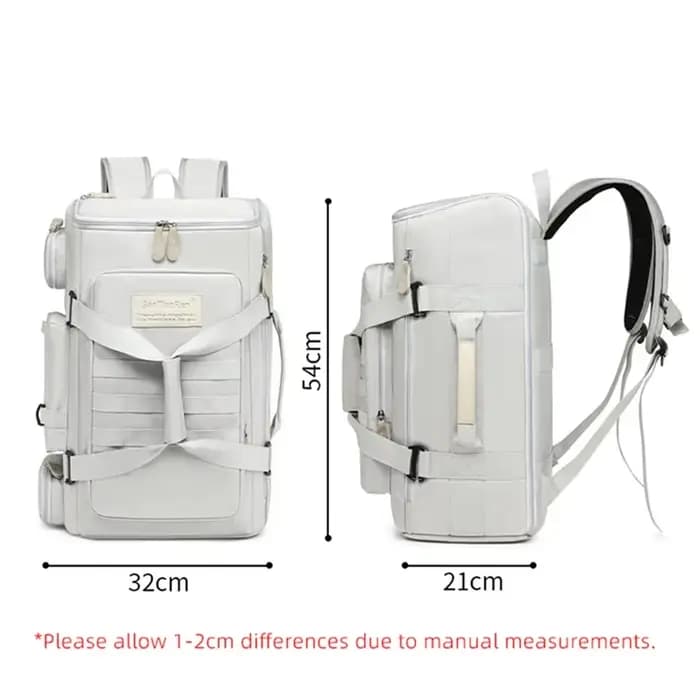 Sac à dos multi-poches pour ordinateur portable pour homme