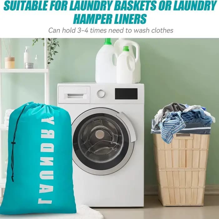 Lot de 2 sacs à linge XL