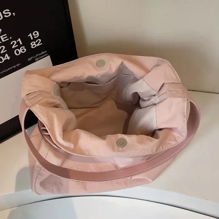 Sac fourre-tout en toile de style japonais pour femmes 2025