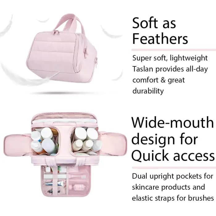 Sac à cosmétiques de grande capacité pour femmes