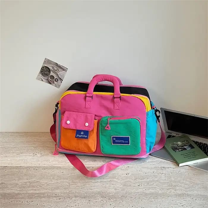 Sac de voyage portable grande capacité pour hommes et femmes, sac de sport et de fitness, sac de tra