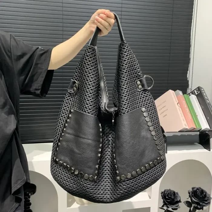 Sac à main rétro en maille