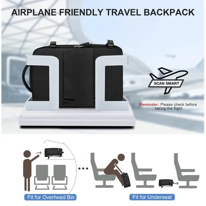Grand sac à dos de voyage pour hommes