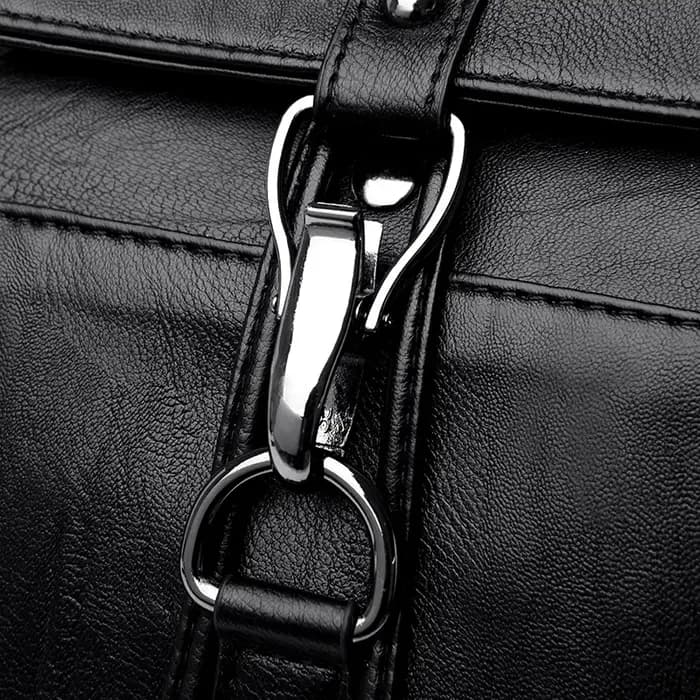 Sac à dos antivol en cuir de grande capacité pour femme
