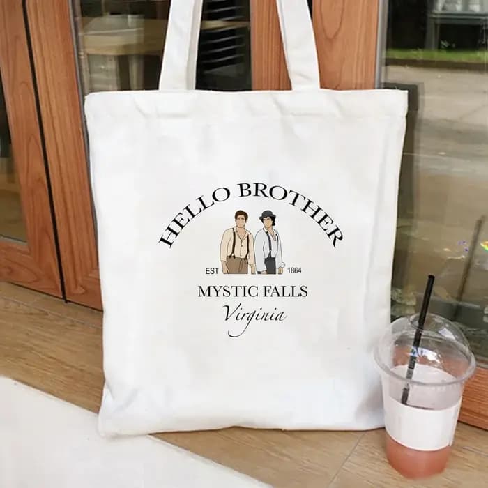 Sac fourre-tout rétro Hello Brother