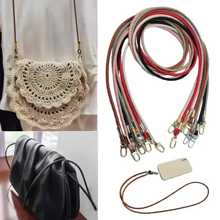 Sangle de sac en cuir PU réglable