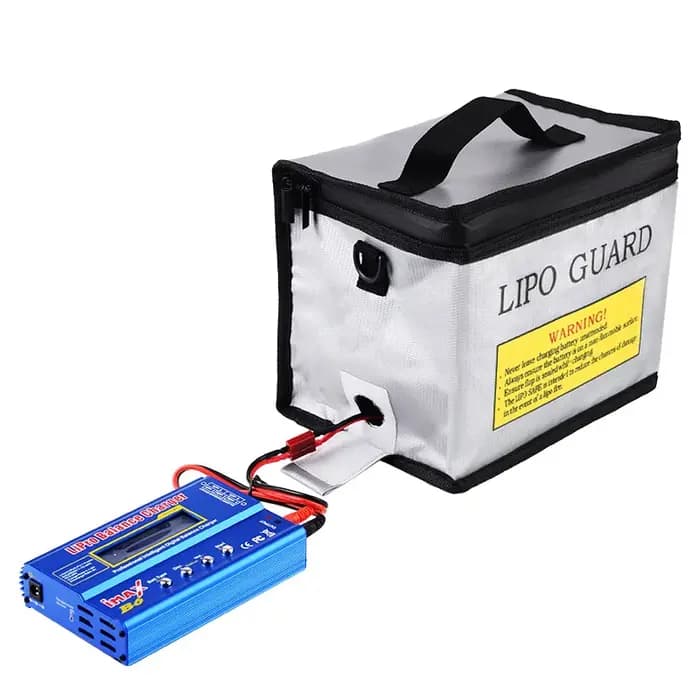 Sac antidéflagrant pour batterie au Lithium