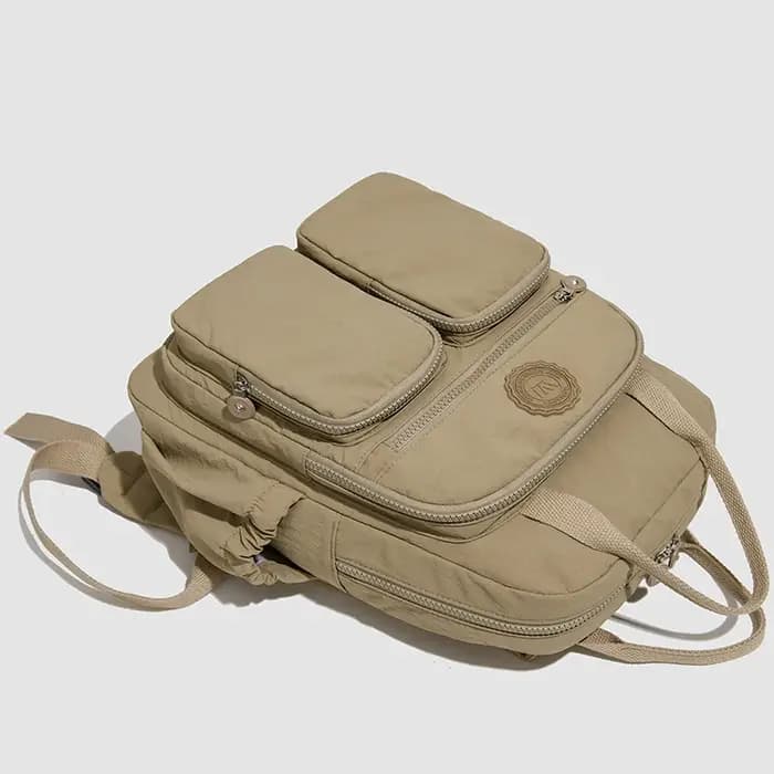 Sac à dos de grande capacité en tissu Oxford pour femme