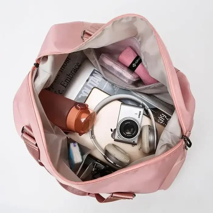 Grand Sac de Voyage Multifonctionnel en Nylon pour Femme