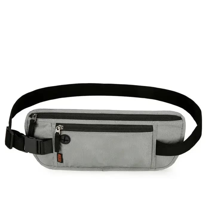 RFID bloquant étanche Sport voyage téléphone argent ceinture sac Fanny Packs hommes femmes caché portefeuille porte-passeport sac grande capacité