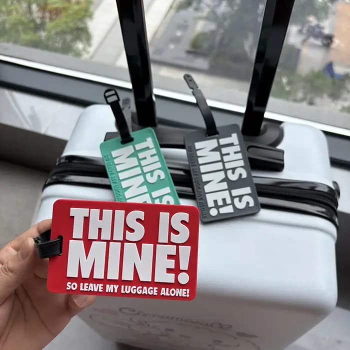 1 pièce Étiquette de bagage personnalisable