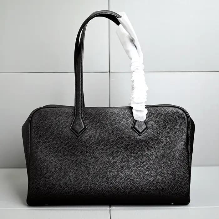 Sac bowling en cuir véritable pour femme