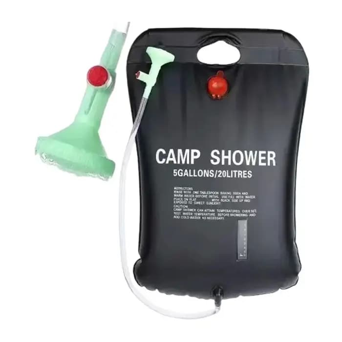 Sac de douche solaire 20L grande capacité