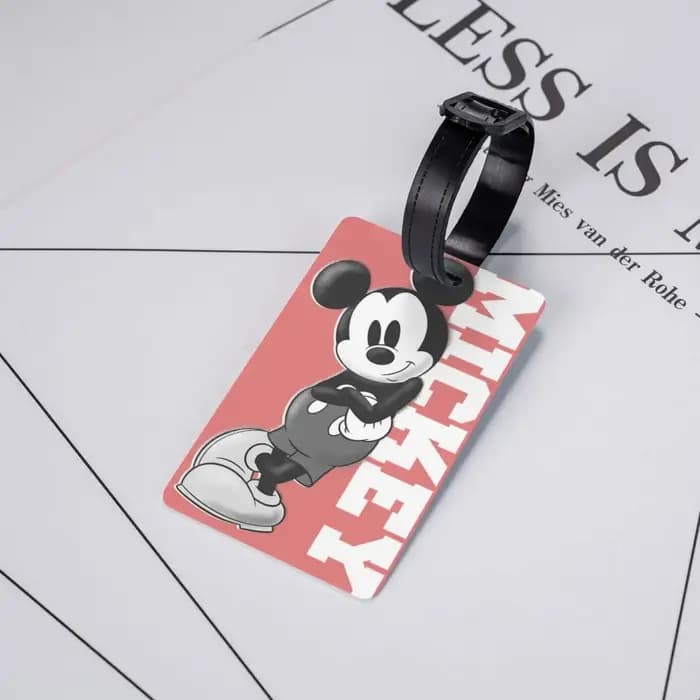 Étiquette de bagage personnalisée M-Mouse pour valises