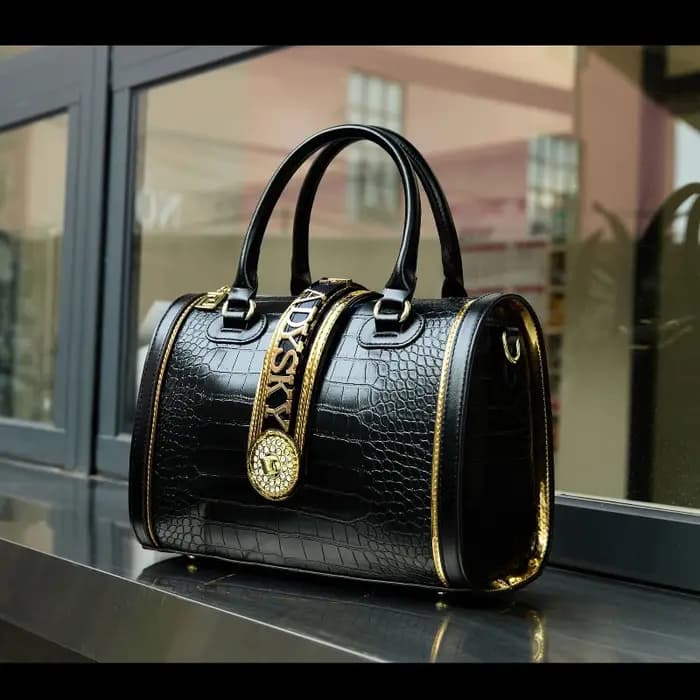 Sacs Boston de luxe de styliste pour femmes, sac à poignée supérieure en relief Crocodile de haute q
