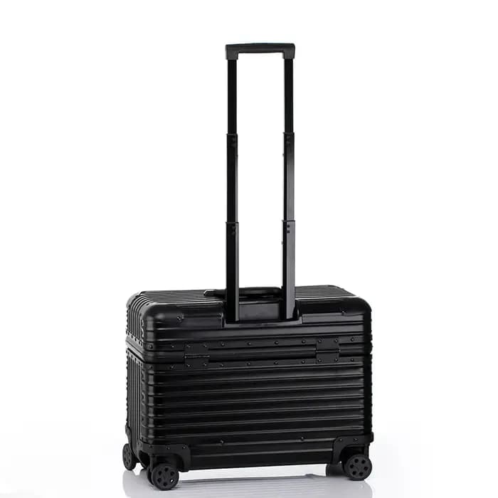 Valise cabine de voyage petite bagage en métal 100% aluminium valises à roulettes