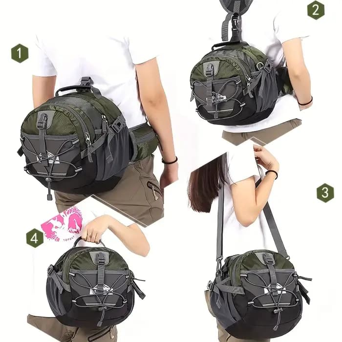 Sac de taille d'alpinisme en plein air 18L