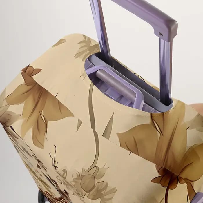 Housse de protection pour bagages avec imprimé de dessin animé