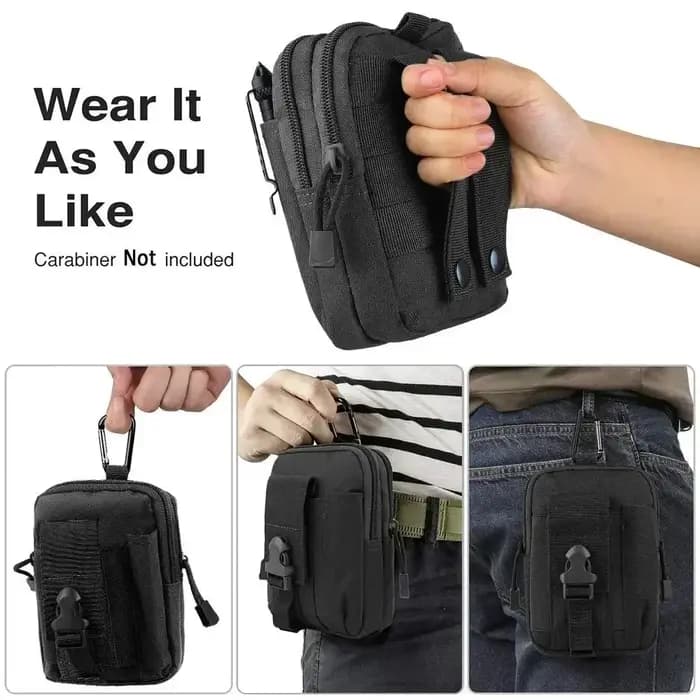 Sac de taille pour hommes Jungle Camouflage suspendus sacs