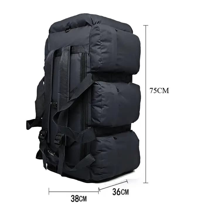 100L bagages tactiques polochon Camping sac voyage sac à dos pour hommes en plein air épaule grand randonnée touristique stockage sac à dos