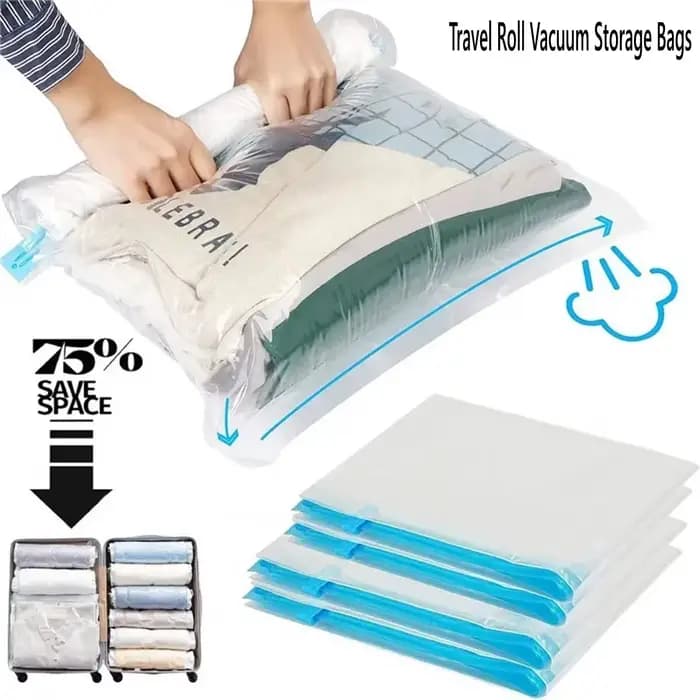 Sacs de rangement enroulables pour voyage