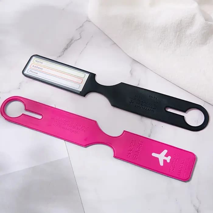 Étiquettes de bagage d'identification Anti-perte de couleurs mélangées