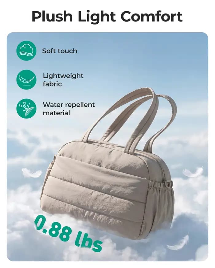 BAGSMART Sac de voyage Boston