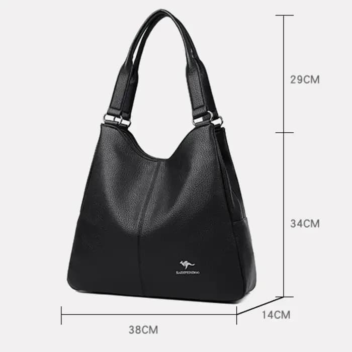 Sac Hobo à poignée supérieure en cuir pour femmes