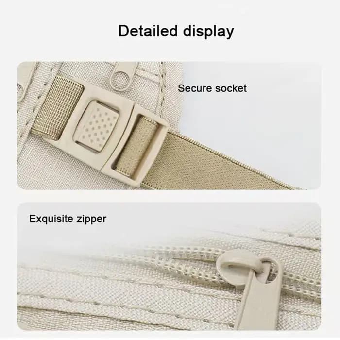 Sac de taille sportif antivol pour hommes et femmes