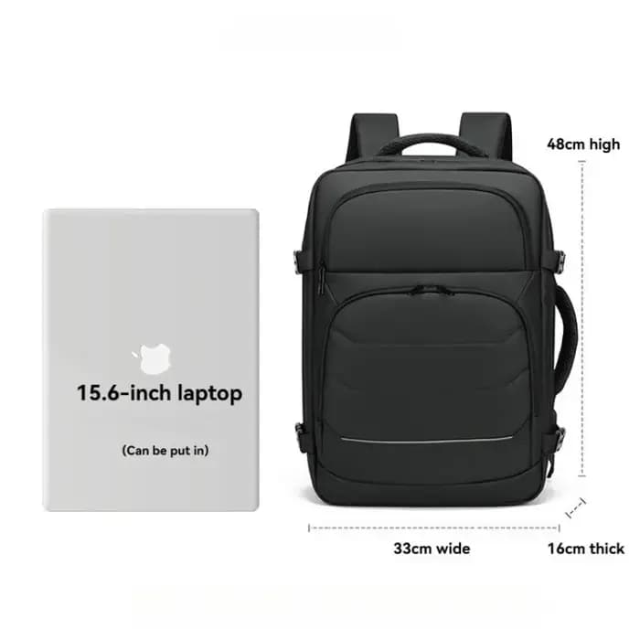 Sac à dos de transport Extra Large approuvé par le vol avec Port de chargement USB