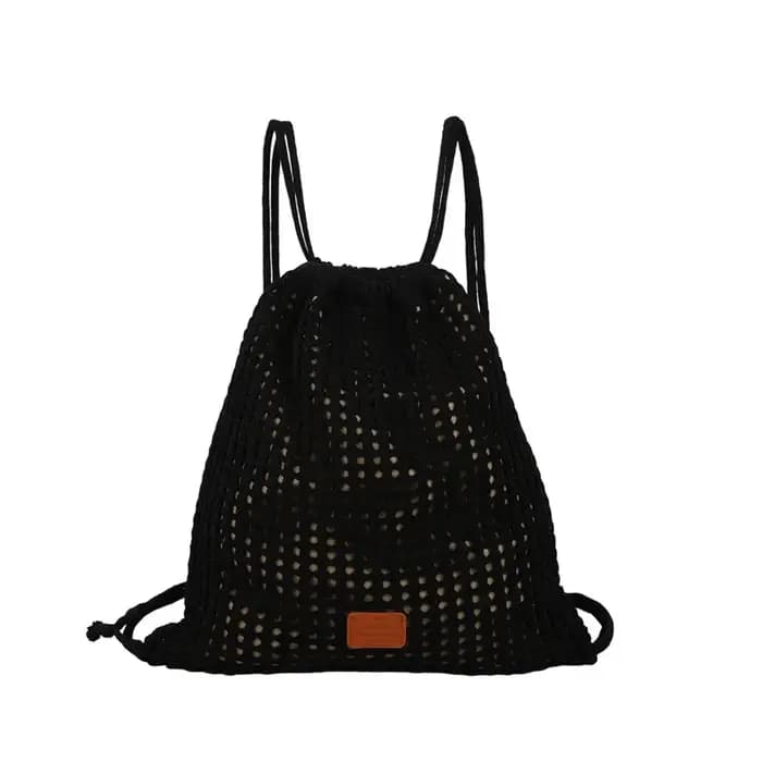 Nouveau 2025 femmes Crochet sac à bandoulière coton lin Boho sac