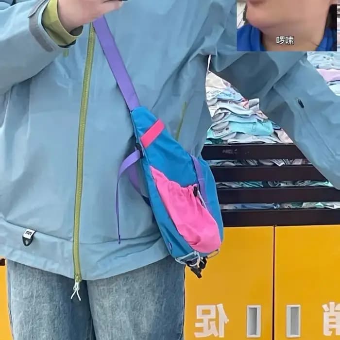 Miyagawa 2025 nouveau sac à bandoulière étanche de grande capacité pour les déplacements sacs à bandoulière multifonctionnels réglables bloquant les couleurs