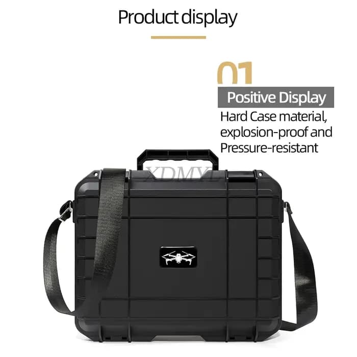 Étui de sécurité antidéflagrant pour DJI Air 3, valise étanche, étui de transport à coque rigide avec sangle pour accessoire de drone DJI Air 3S