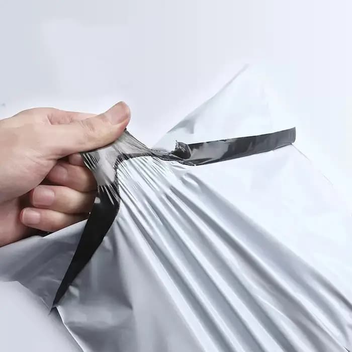50 pièces/paquet blanc Express sac courrier enveloppe sacs de rangement sac