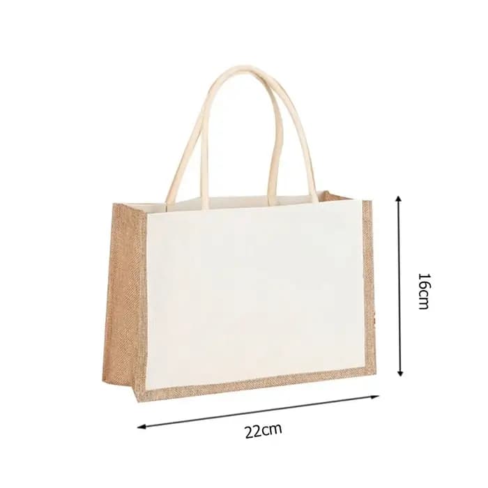 Sac de courses fourre-tout en toile de Jute pour femmes, sac d'épicerie Vintage réutilisable, sac ca