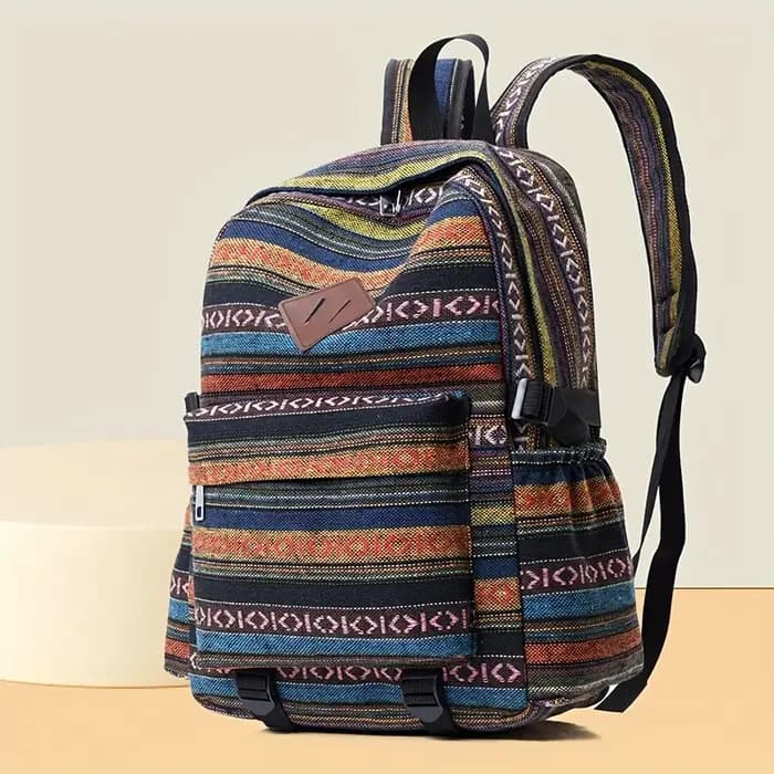 Vintage nouveaux sacs à dos Patch grande capacité femmes Style ethnique voyage sac à dos broderie sa