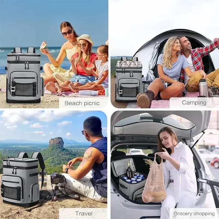 Sac à dos isotherme imperméable de 30L pour hommes et femmes