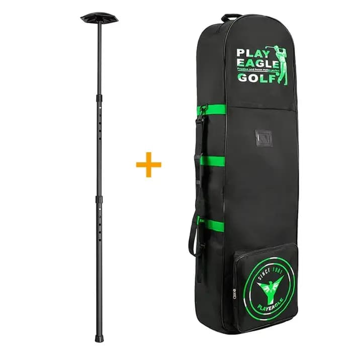 Sac de golf pour l'aviation avec roues silencieuses HKB02