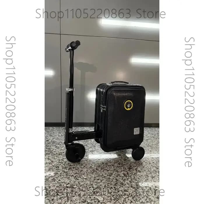 Valise électrique tout-terrain 2026 avec batterie ultra longue durée, valise cabine 20 pouces avec mot de passe