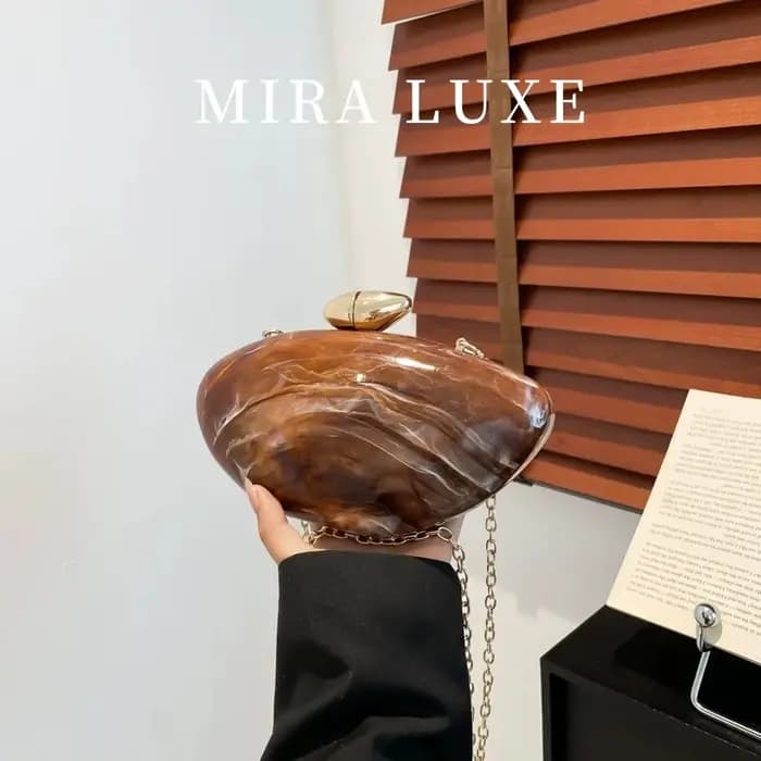 2025 nouveau marron texture de pierre imitation irrégulière femmes sac à main de luxe mode sac de soirée de mariage pochette sac à bandoulière