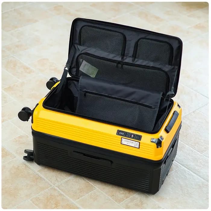 Valise en matériau PC de grande capacité