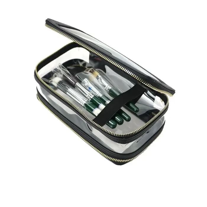 Sac de lavage portable de voyage étanche en TPU Transparent