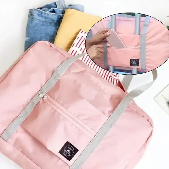 Sac de voyage pliable réutilisable grande taille à motif papillon imprimé