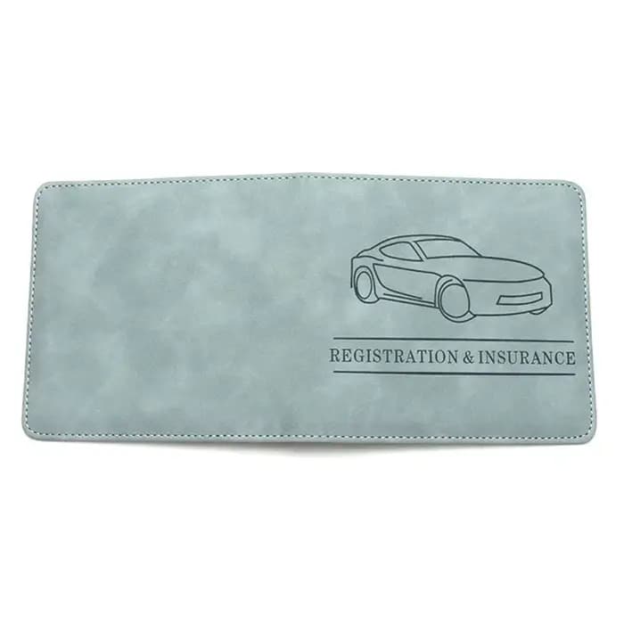 Porte-cartes et documents essentiels pour l'immatriculation et l'assurance de la voiture, accessoires de voiture, boîte de données du véhicule, portefeuille