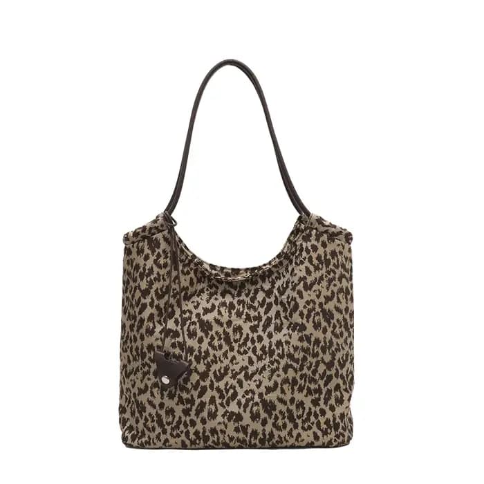 Sacs à bandoulière léopard en PU pour femmes