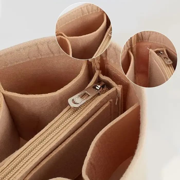 Organisateur de sac à main en feutre