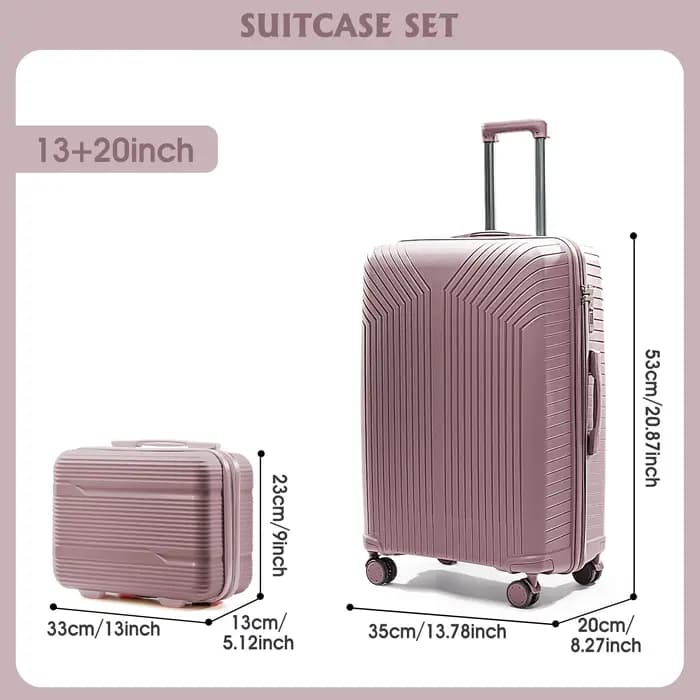 Valise de cabine durable en matériau PP