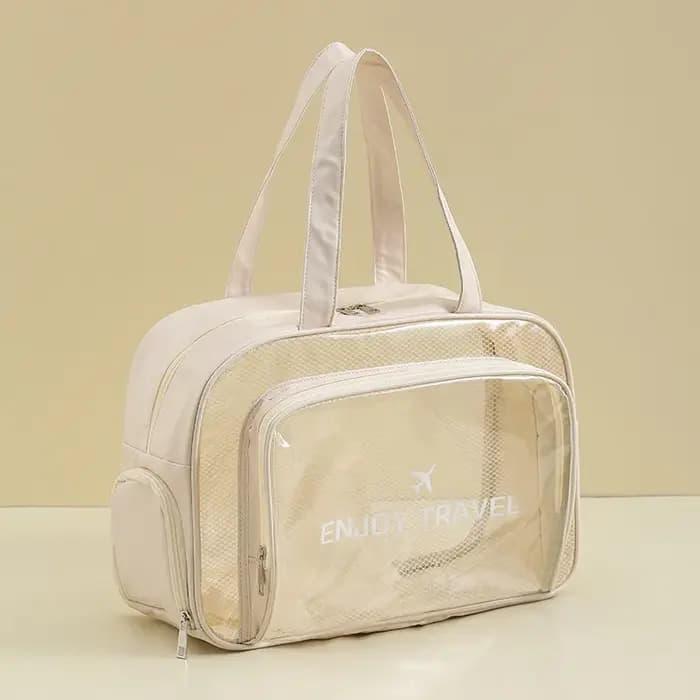 Sac de sport étanche pour la natation avec poche à chaussures, sac de voyage portable pour cosmétiqu